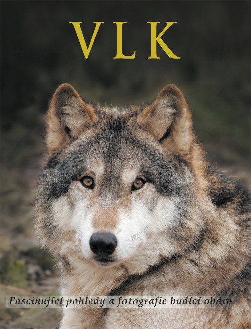 Cover of Czech photographic book Vlk